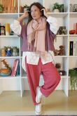 Conrad Layer Knit Dusky Rose
